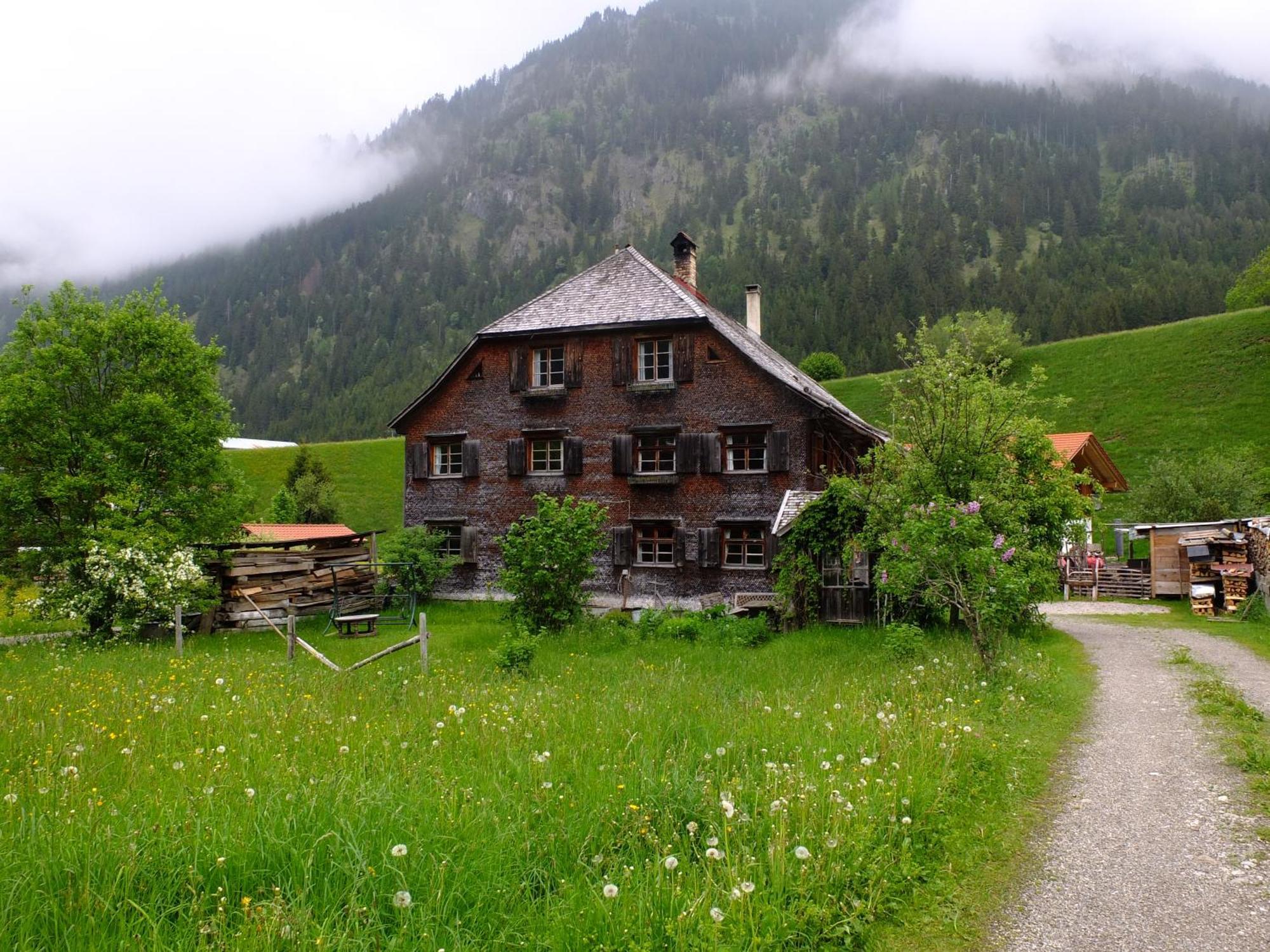 Villa Holzhaus Besler Bad Hindelang Exterior foto
